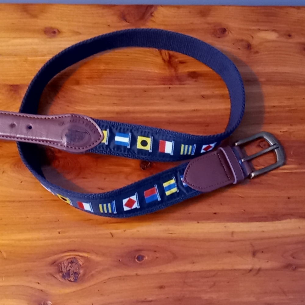 Nautical Flag belt